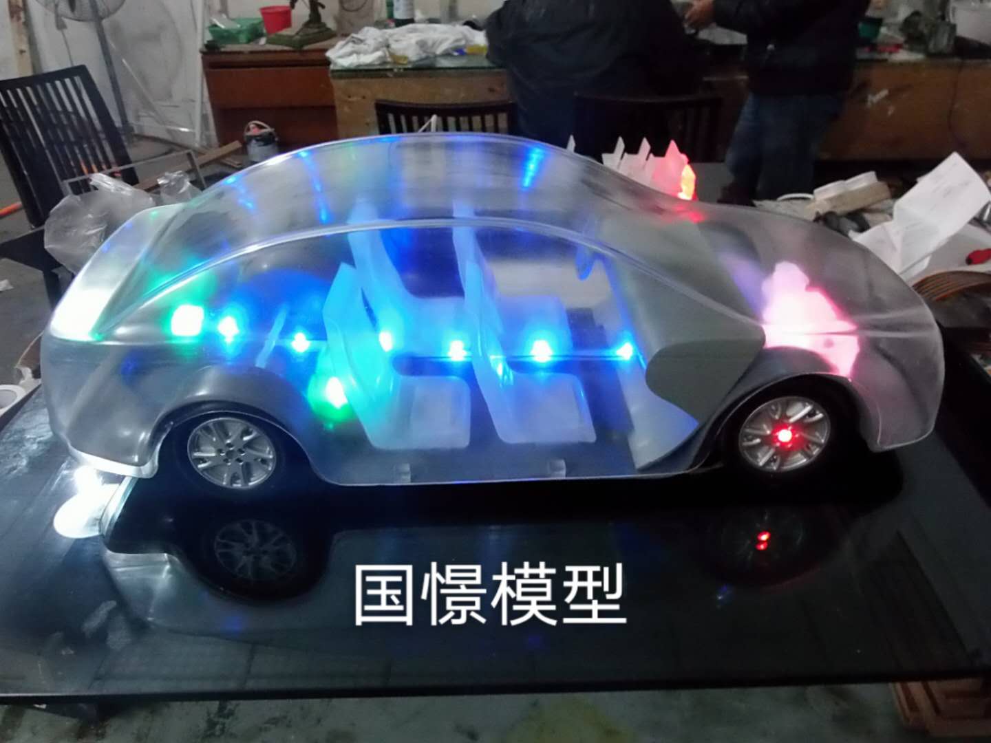 吉隆县透明车模型