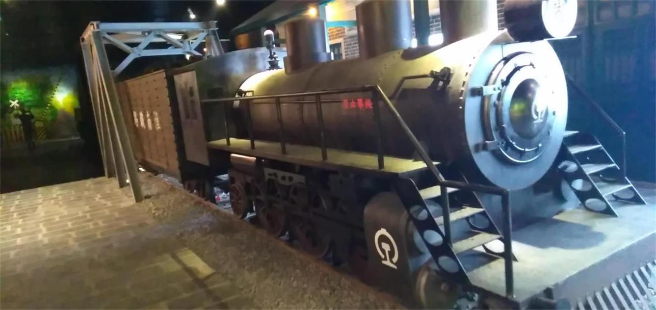 吉隆县蒸汽火车模型